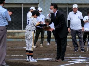 八千代市少年野球連盟第98回令和5年春季大会開会式の写真