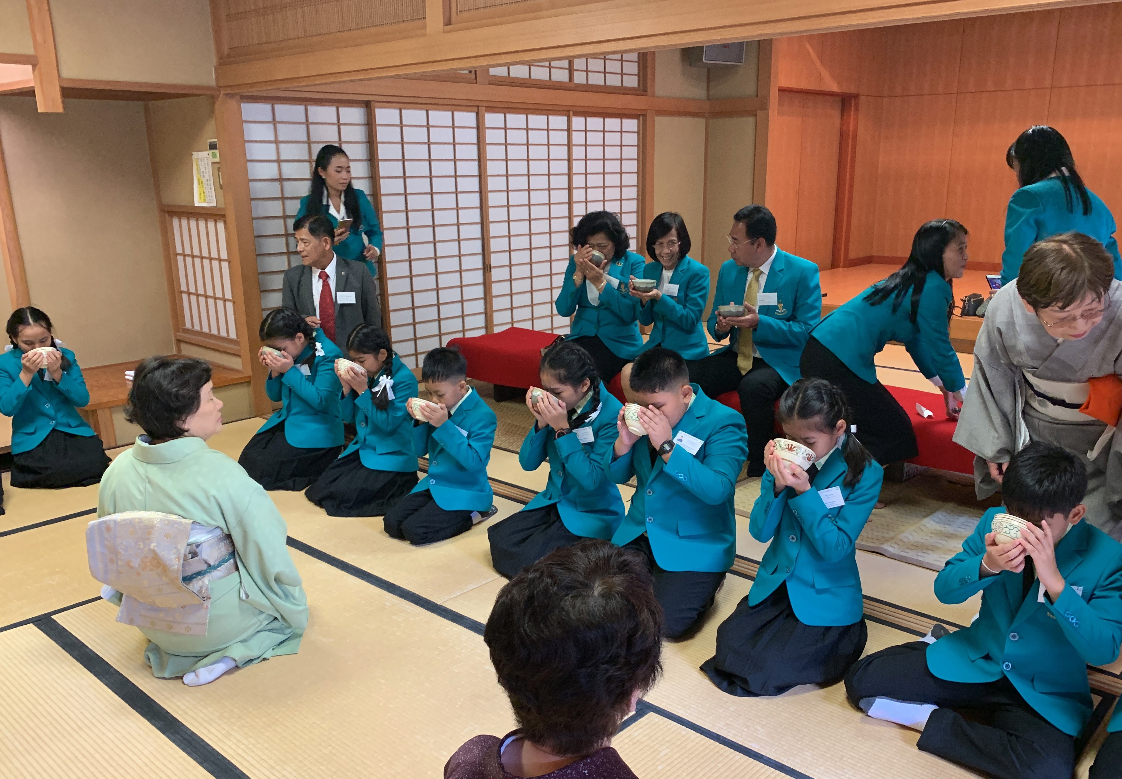 作法など、日本の伝統文化を学びましたの画像