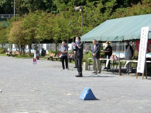 八千代市長寿会連合会春季グラウンドゴルフ大会の写真