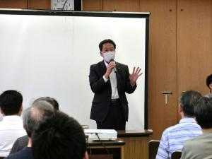 八千代市自主防災組織連絡協議会全体会議の写真