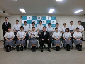 第17回書道パフォーマンス甲子園出場激励会の写真
