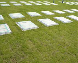 芝生墓地　カロート