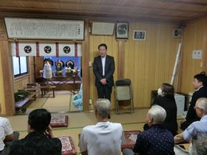 吉橋八幡神社獅子頭上げ祭の写真