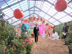 京成バラ園秋イベント「 Party　of　Roseful　Moment」内覧会の写真