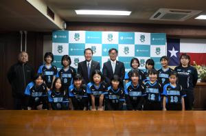 第22回全国スポーツ少年団バレーボール交流大会出場激励会の写真
