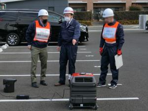 八千代市災害対応訓練の写真