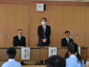 八千代こども親善大使帰国報告会の写真