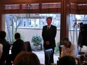 八千代市梨業組合通常総会後懇親会の写真