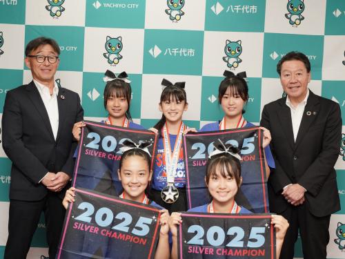表敬訪問の様子