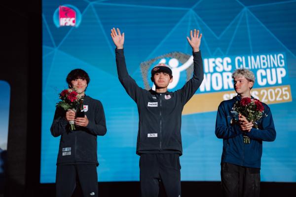 IFSCワールドカップ2025ボルダー年間総合優勝