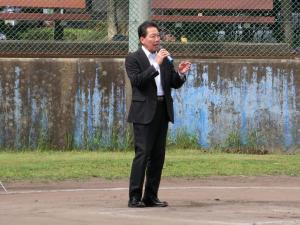 野球大会閉会式