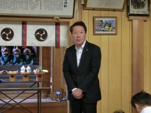 吉橋の獅子