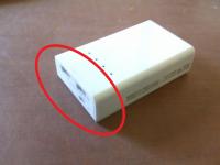 モバイルバッテリー（絶縁処理前）