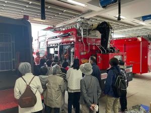 消防署見学