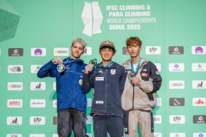 世界選手権ボルダー優勝