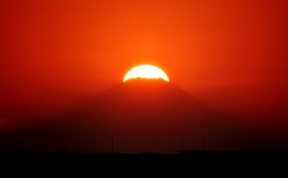 ダイヤモンド富士