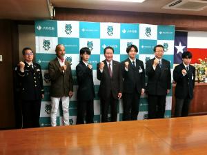 自衛隊入隊報告会