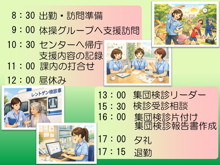 スケジュール例