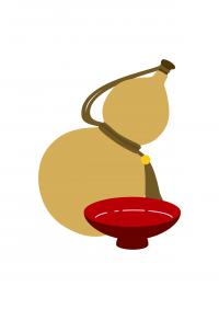 ひょうたんと盃