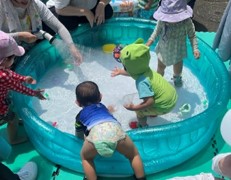 水遊び