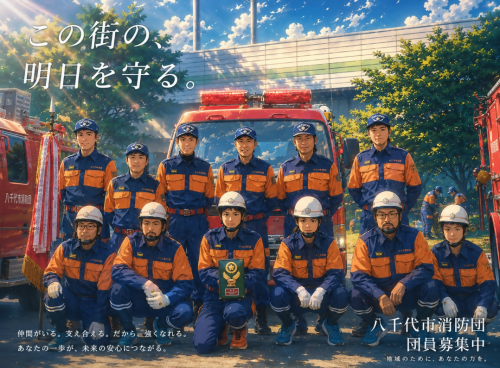 八千代市消防団員募集