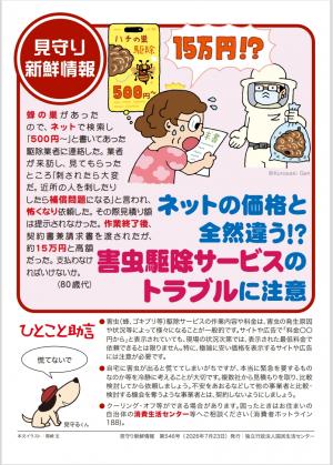 出典：国民生活センター