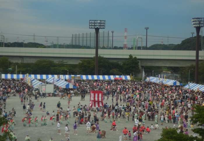 八千代ふるさと親子祭の会場