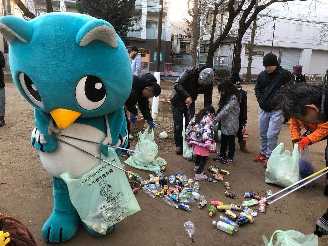 八千代台駅前清掃活動の画像