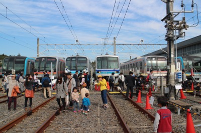 車両基地まつりの画像1