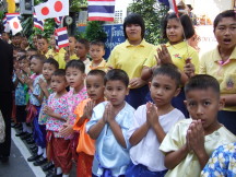 タイの子どもたちの画像