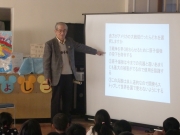 中村紘氏の講話の様子