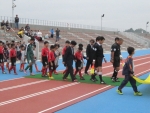 20141013釧路市・八千代市少年少女スポーツ交歓大会始球式