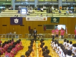 青少年相談員杯ミニバスケットボール大会開会式の画像
