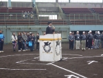 20150405少年野球連盟春季市民大会開会式