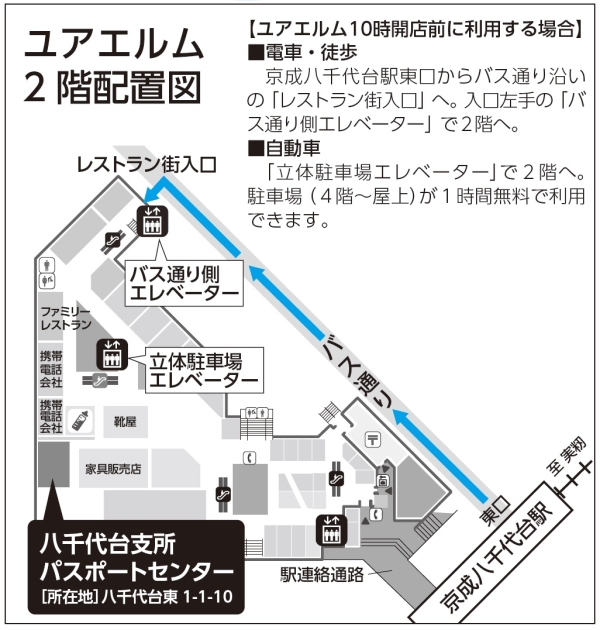 ユアエルム内配置図