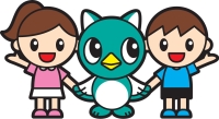 やっちと子どものイラスト