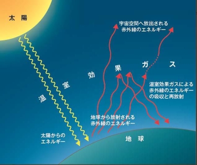 地球温暖化はどんなしくみで起こるの？