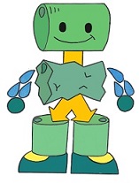 八千代市ごみ減量キャラクター「再くるくん」の画像