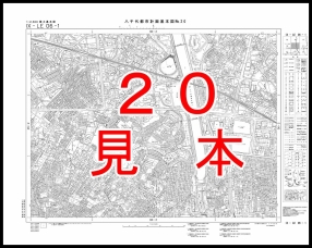 都市計画基本図（見本）の画像2