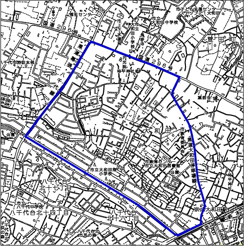 「ゾーン30」規制区域図