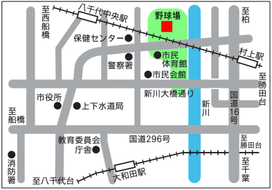 総合運動公園（所在地地図）