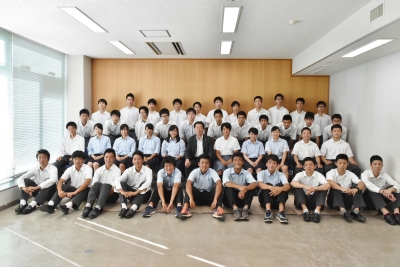 高校総体出場選手の皆さんの画像