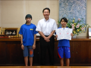 市長表敬訪問