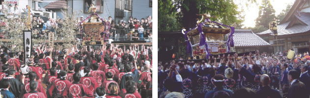 下総三山の七年祭り（千葉県指定文化財）