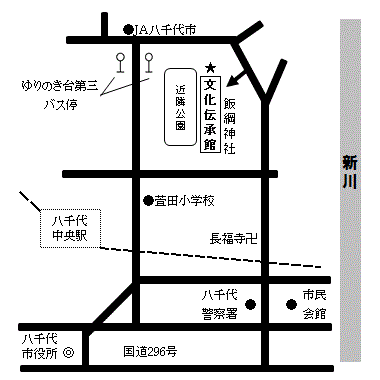 文化伝承館の所在地