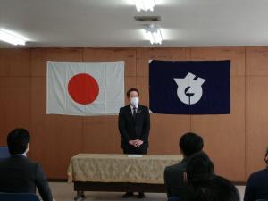 八千代市職員表彰式の写真