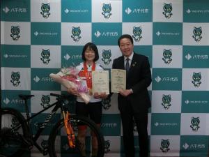 第35回全日本自転車競技選手権大会等出場結果報告会の写真