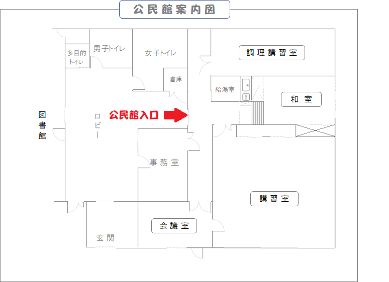 公民館案内図