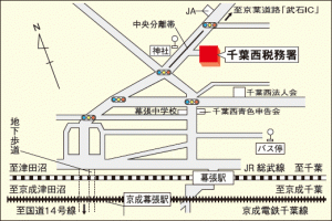 税務署地図